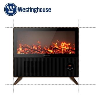 西屋/Westinghouse  暖风机石墨烯取暖器复古壁炉负离子家用电暖器电暖气 WTH-618Y