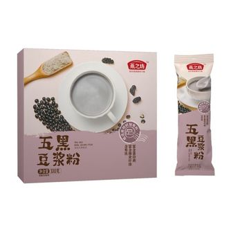 燕之坊  五黑豆浆粉（320g盒装，条状粉）黑豆营养速溶冲饮营养早餐代餐小袋 五谷杂粮粗粮 【30秒速溶】