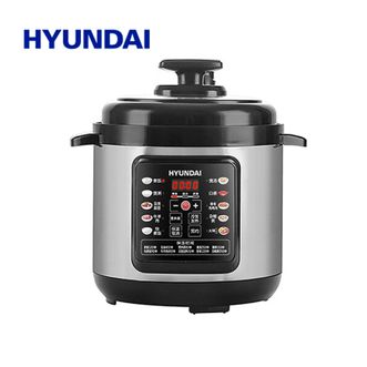 Hyundai  电压力锅 6L 智能预约 70Kpa压力烹煮（QT-X1-60-B-D）