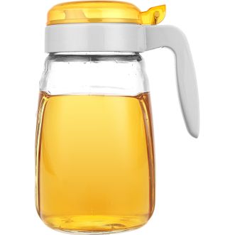 紫丁香（Lilac）  贝尔玻璃控油壶防漏家用香油小壶油罐厨房用品650ml      JA650