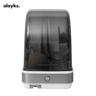 olayks.  台式食具消毒柜 22L容量消毒碗柜家用保洁柜 迷你小型碗筷刀架高温消毒烘干柜