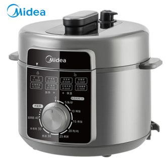 美的/Midea  电压力锅  5L 【一锅双胆】机械旋钮高压锅双胆智能电饭煲 MY-E5329