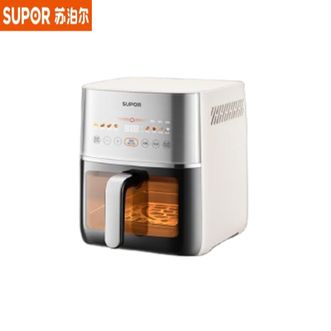 苏泊尔（SUPOR）  空气炸锅KD60Y893不用翻面 家用全自动 多功能 远红外加热 可视窗口 6L大容量 薯条机电炸锅一体