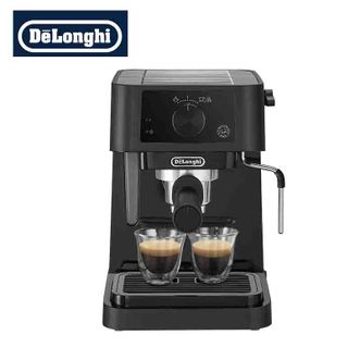 德龙/Delonghi  咖啡机 意式半自动 15Bar泵压家用 可调式奶泡 EC235.BK
