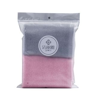 洁丽雅/Grace  秀色-2A 2条面巾 EVA两条袋装 颜色随机