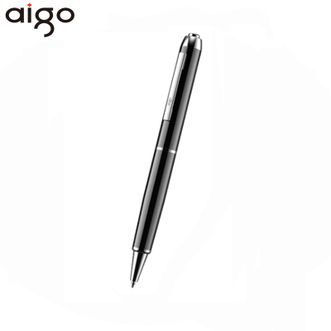 爱国者（aigo）  笔形录音笔R8822【黑色-32GB】专业高清降噪 随身录音手表式转换文字设备神器男女学习培训商务会议