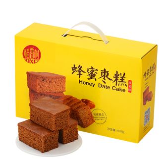 稻香村 蜂蜜枣糕850g 面包整箱 早餐零食 红枣味蛋糕 传统糕点