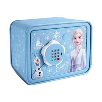 迪士尼（Disney）  爱莎公主存钱罐 儿童玩具 女孩男孩储钱罐 保险柜 新年生日礼物 冰雪系列