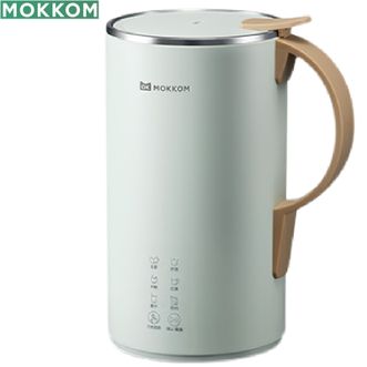 磨客  破壁机迷你豆浆机料理机600ml 家用厨房电器多功能搅拌机榨汁机辅食机果汁机破壁机MK-600A豆蔻绿