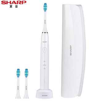 夏普/Sharp  声波电动牙刷 简约设计 感应充电可便携旅行出差 DO-KS40C