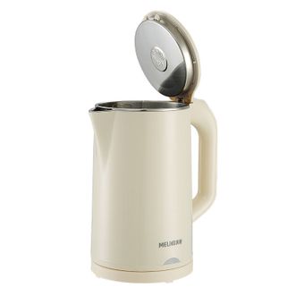 美菱/MELNG  电热水壶 家用电水壶 大容量保温快烧水壶 白色 MH-LC1821
