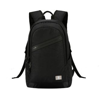 爱华仕/Oiwas  休闲双肩包大容量电脑包时尚韩版学生书包 OCB4286 黑色