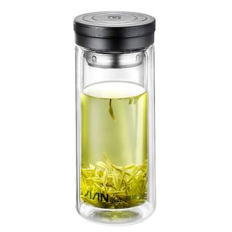 富光 玻璃杯 380ml X1908-SP-380 黑色