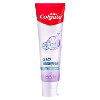 高露洁（Colgate）  牙膏 360精粹养龈备长炭深洁180g 亮白去渍 清新口气