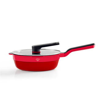 马克西姆  不粘锅小炒菜锅家用平底炒菜电磁炉小型多功能不沾ART30厨房好物 玻璃盖（不能用于电磁炉） 24cm