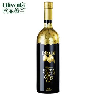 欧丽薇兰  （Olivoila） 高多酚特级初榨橄榄油750ML 原装进口食用油健康家用炒菜 750mL*1瓶