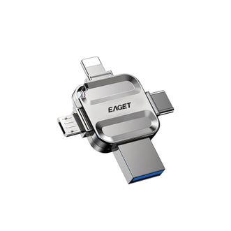 忆捷/Eaget  USB3.0 Lightning Type-C四合一U盘手机电脑通用I71