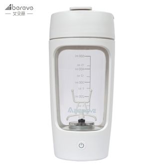 艾贝丽  电动搅拌杯 自动搅拌豆奶豆粉咖啡杯旋转搅拌可充电杯子ABL-JB65白色