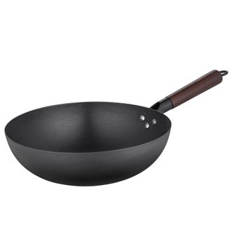 德铂（Debo）  哈蒙德无盖炒锅家用精铁无涂层炒菜锅32cm  DEP-DS367