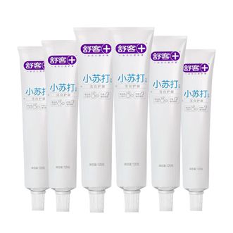 舒客 小苏打牙膏(洁白护龈)120克*6 舒客 小苏打牙膏(洁白护龈)120克*6