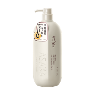 浅香  香榧氨基酸洗发水500g 清爽柔顺改善毛躁修护干枯受损留香洗发乳