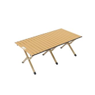 探险者（TAN XIAN ZHE）  折叠桌120 （浅木纹）蛋卷桌 TXZ-0543