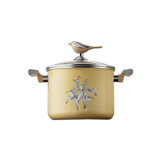 火象  鸟语花香珐琅汤锅HXG-TG352