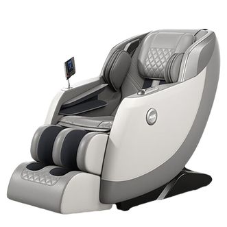 奥克斯  3D高端按摩椅家用2024新款多功能电动智能全身零重力太空舱按摩小型小巧轻便沙发椅送父母老人豪华 灰色