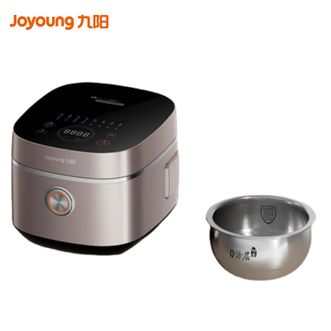 九阳/Joyoung  电饭煲家用电饭锅4L大容量0涂层内胆304不锈钢内胆煮饭锅