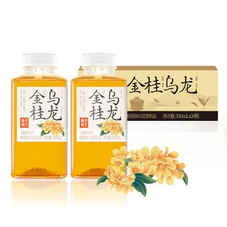 果子熟了  无糖茶金桂乌龙350ml*24瓶 更健康更畅爽