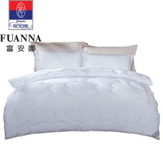 富安娜  轻奢逸享抗菌四季被科学配比更蓬松透气经典磨毛工艺柔软亲肤匠心缝制不易变形品质家居生活之选203*229cm