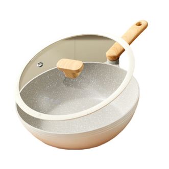 炊大皇（COOKER KING）  易清洁平底不粘炒锅奶糖炒菜煎锅30cm 磁炉通用 NT30CG