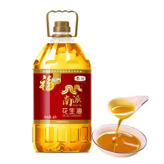 福临门  南派花生油 4L