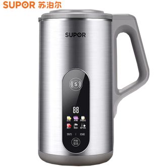 苏泊尔/Supor  豆浆机  1.2L多功能豆浆机 304级不锈钢免滤搅拌破壁机  DJ12B-P89