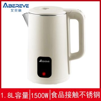 艾贝丽  电热水壶  1.8L大容量烧水壶 食品级内胆  1500W 大功率   ABL- A185A-1