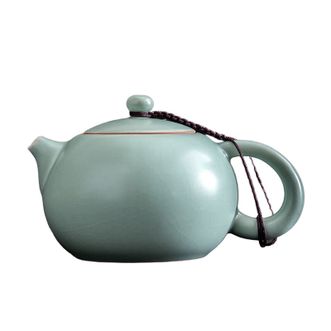 祥业  汝窑西施壶  大号 约300ml 茶壶  绿茶红茶花茶功夫茶茶具