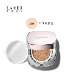 LA MER  海蓝之谜鎏光焕变气垫粉底液一盒双芯12g*2#03暖瓷色