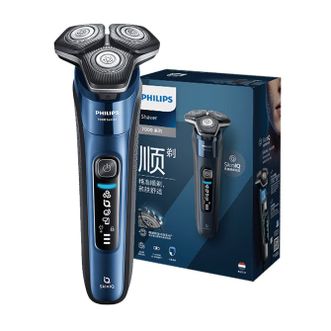 飞利浦/Philips  电动剃须刀S7388 三刀头 全身水洗 蜂巢7系肌能感应智能男士电动刮胡刀胡须刀剃胡刀