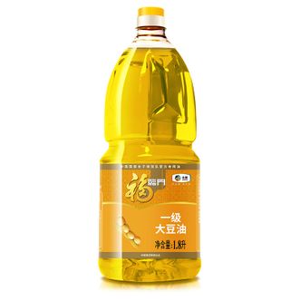 福临门  非转基因一级大豆油1.8L/瓶家用食用油精选原料