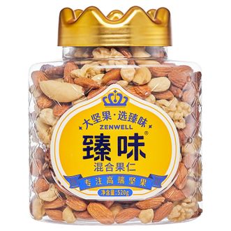 臻味  果仁混合装520g坚果炒货 臻味  果仁混合装520g坚果炒货