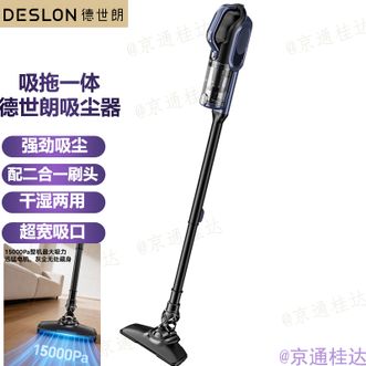 德世朗（DESLON）  家用吸尘器除尘器强劲吸尘家用清洁除灰除尘器吸灰吸拖一体干湿两用