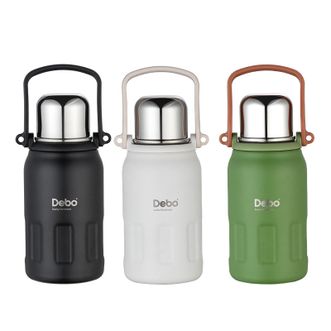 Debo  钛享真空保温壶316不锈钢保温杯大容量便携保温水杯 900mlDEP-DS386