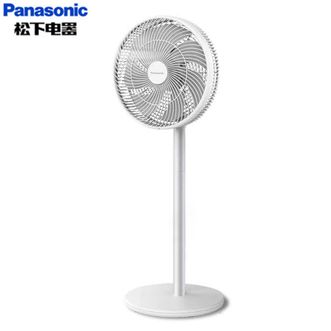 松下/Panasonic  电风扇家用超低音落地扇台式温感变频直流大风力电扇 F-CW3002C-W
