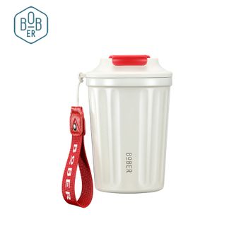 博堡/BOBER  臻享时刻咖啡杯不锈钢保温杯男女士便携380ml容量随行水杯BZXB-380CNW