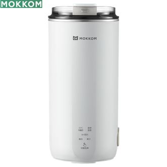 磨客  豆浆机直饮豆浆杯多功能便携小型破壁机搅拌机免泡豆自动清洗榨汁杯果汁杯燕麦奶杯MK-597（茶滤款）白色