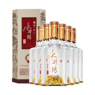 水井坊  井台52度 500ml*6瓶 整箱装 浓香型白酒