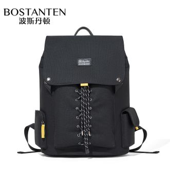 波斯丹顿/Bostanten  双肩包 学生书包 潮流出差旅游背包 大容量笔记本电脑包男女 BJ6234601