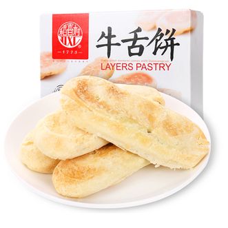 稻香村 糕点牛舌饼360g 酥皮点心