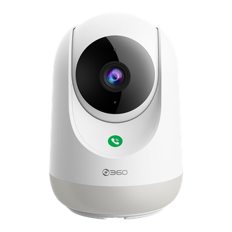 360 摄像头 监控家用远程 手机室内高清 夜视智能AI 全景摄像头监视器  AP1P