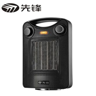 先锋  取暖器暖风机三挡调温家用摇头PTC陶瓷发热体迷你桌面摇头HN76PT-18